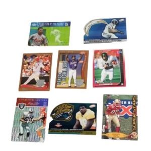 Lot of 8 NFL and MLB Cards